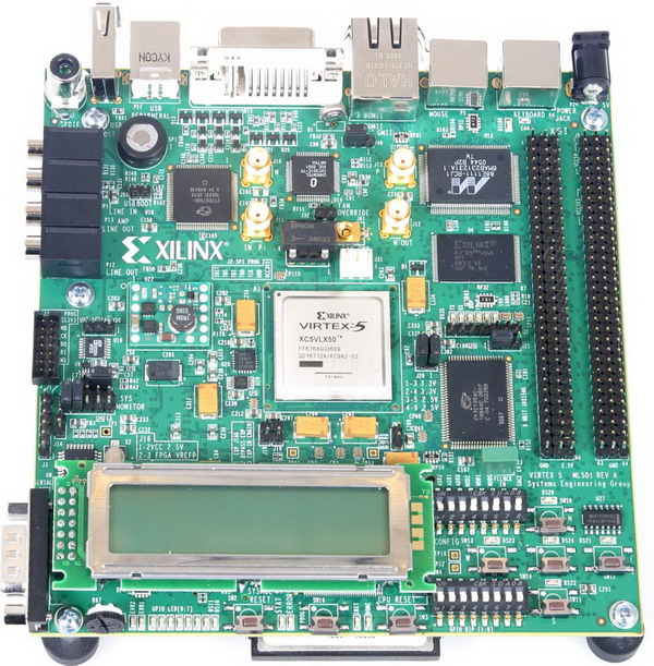 赛灵斯Virtex-5 FPGA ML501 评估平台